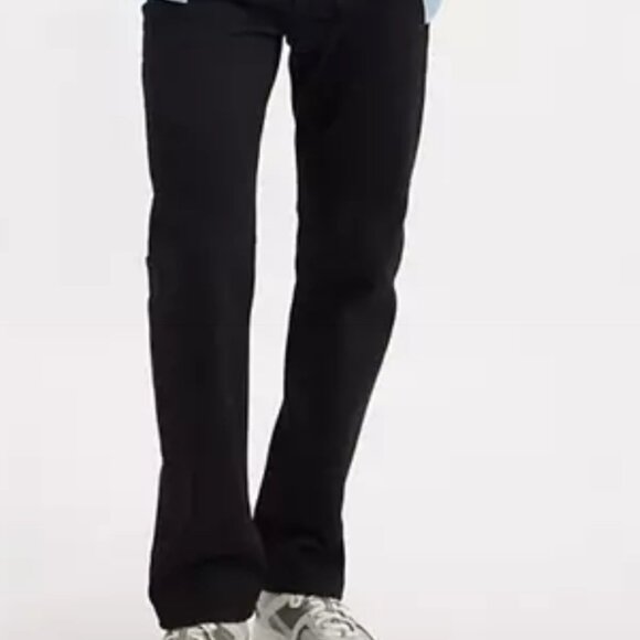Levi's Premium Denim - Men's 501 Light Stretch 28x28 BLK, Straight Leg buttonfly - Picture 6 of 6